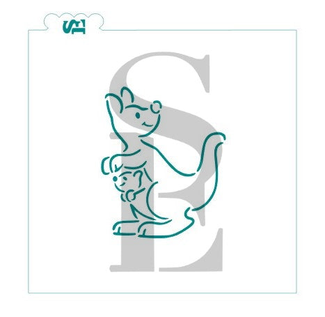 Down Under PYO Bundle Koala, Kangaroo, Gum Tree Digital Design cookie stencils