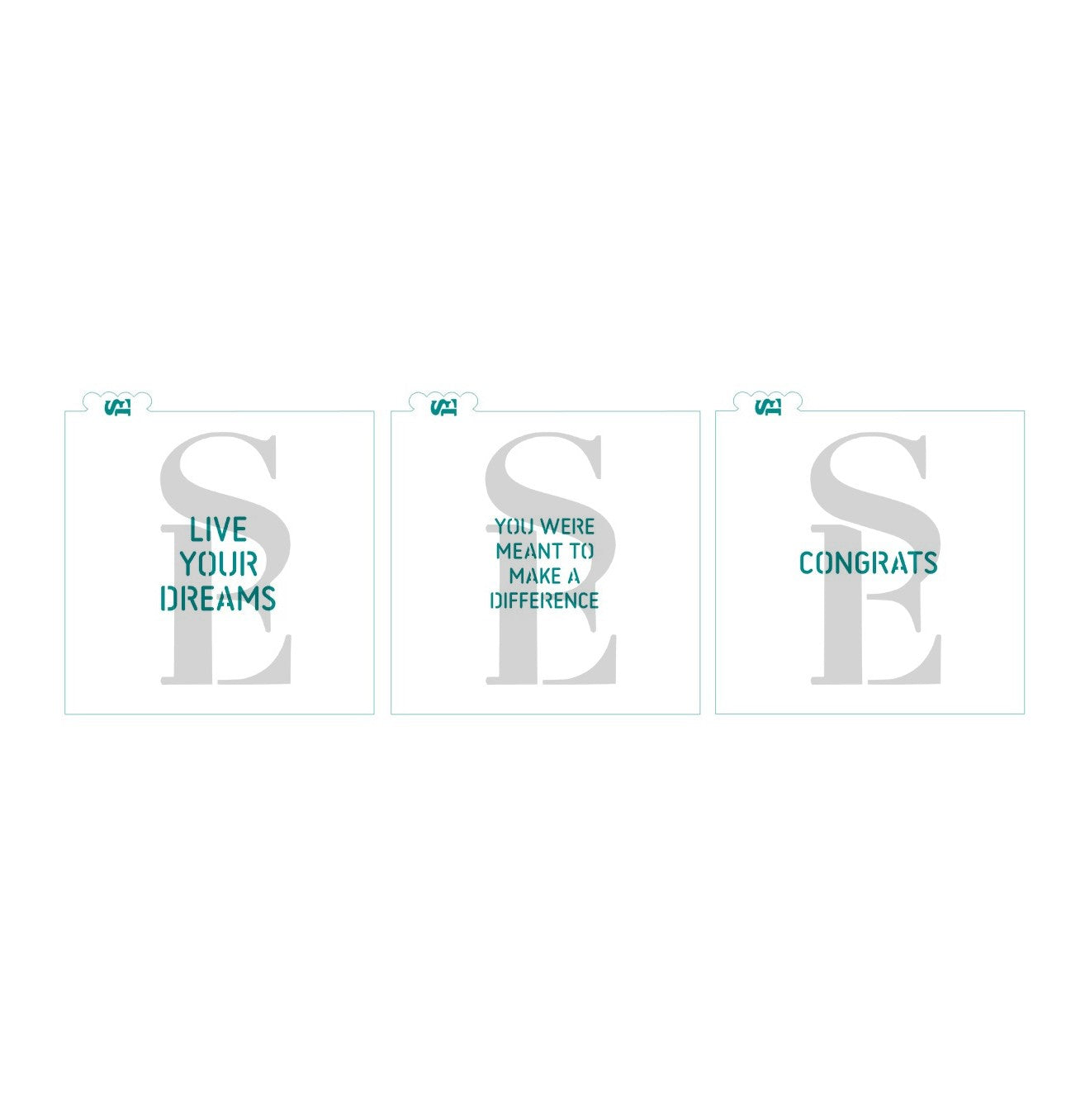 Live Your Dreams, Make A Difference, Congrats Bundle Digital Design