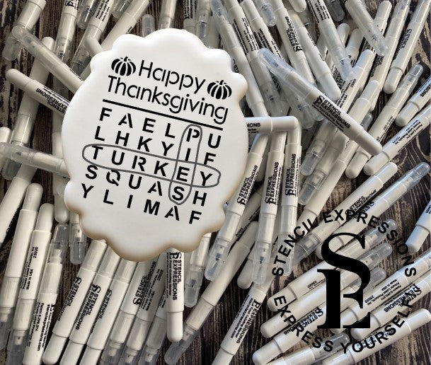 Thankgiving / Happy Thanksgiving Word Search Digital Design