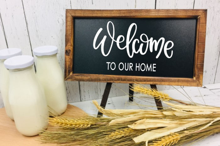 Welcome (To Our Home) Bridged and UnBridged Digital Design