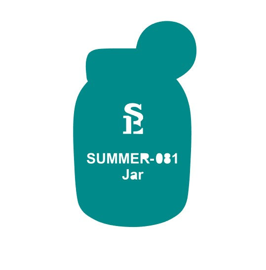 Mason / Ball Jar w-Lemon Outline / PYO Digital Design * TEMPLATE