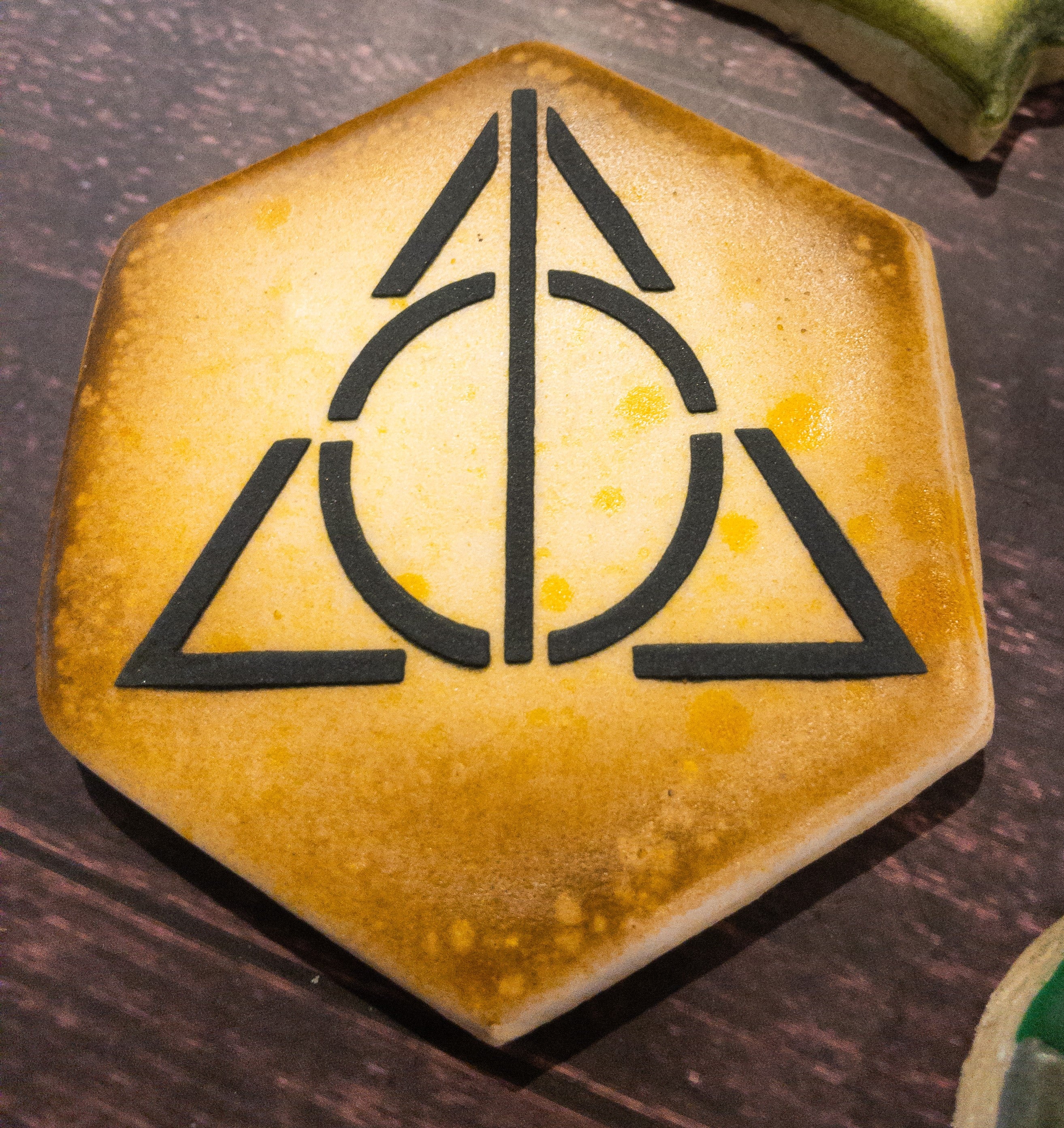 Wizard Triangle Symbol Digital Design