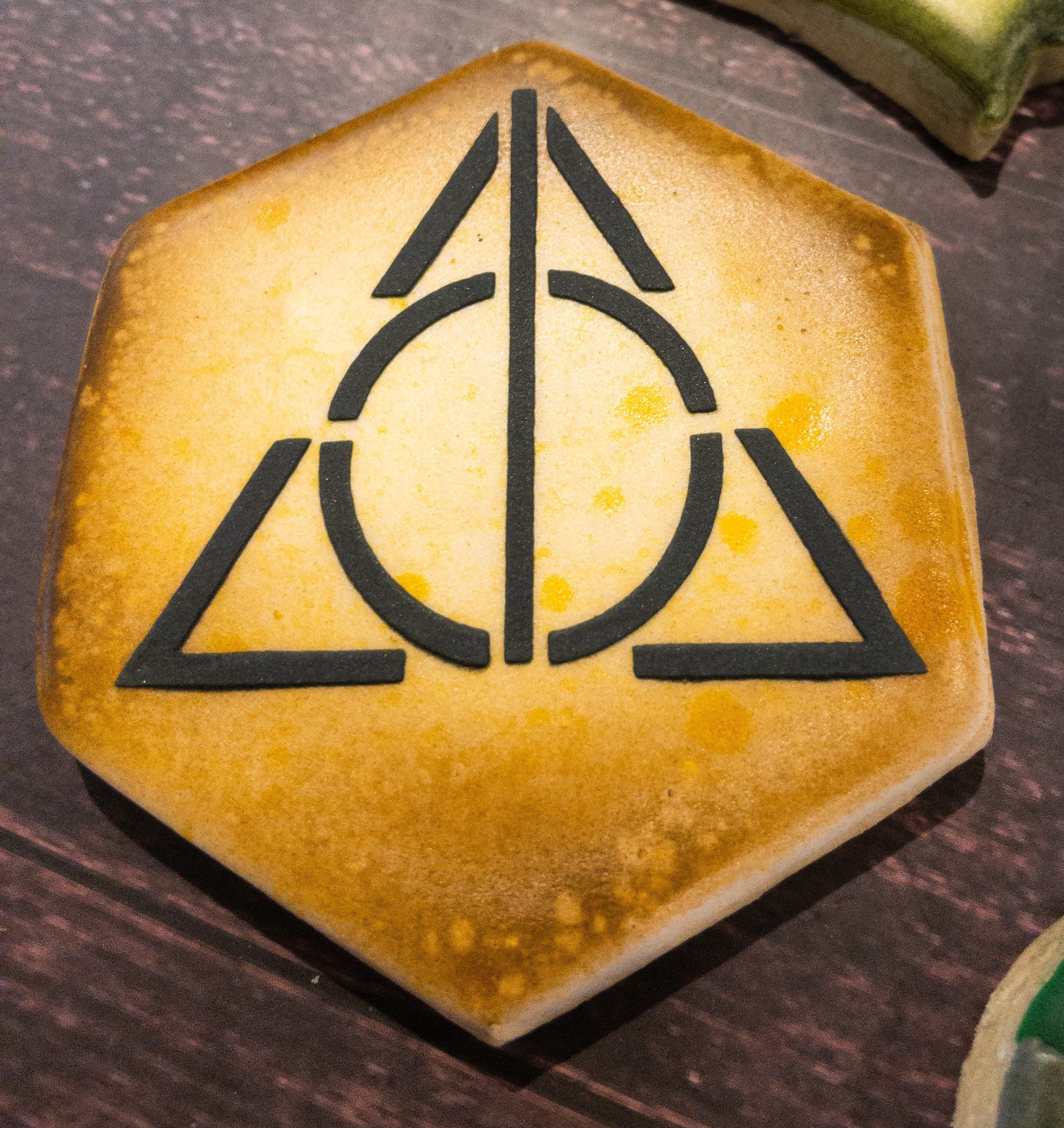 Wizard Triangle Symbol Digital Design