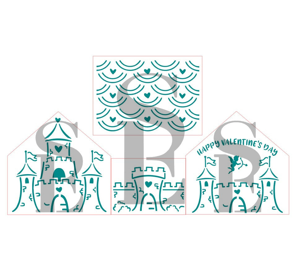 Cupid's Castle 3 Piece Set PYO Digital Design