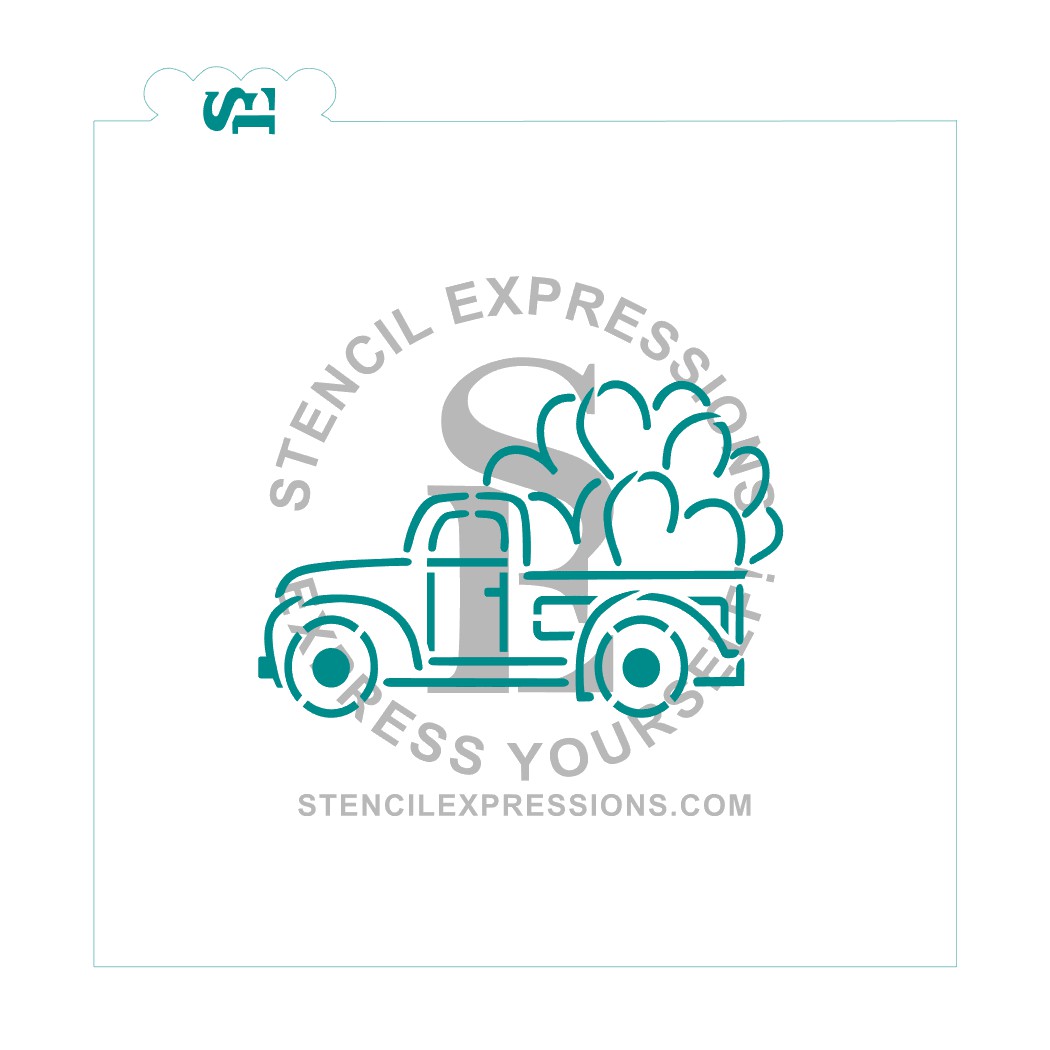 Valentine's Love Truck PYO Digital Design*