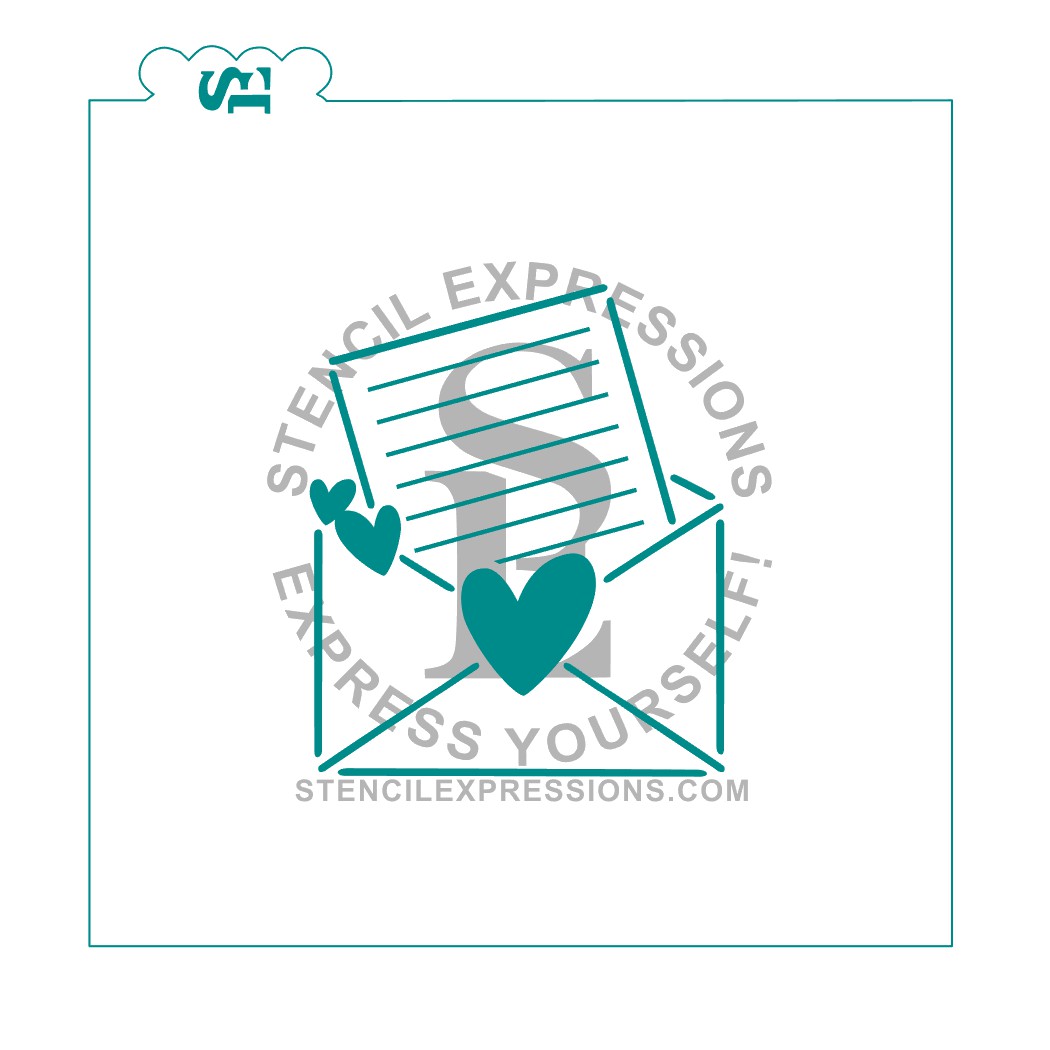 Love Letter Interactive Fill-In The Blanks with Cutter Template PYO Digital Design*