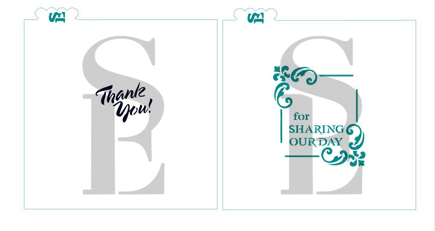 Thank You for Sharing Our Day Sentiment, Single & Layered Digital Design