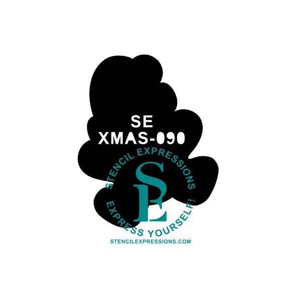 Adorable Celebrating Elf PYO Stencil SVG Digital Design Download includes Shaped template *