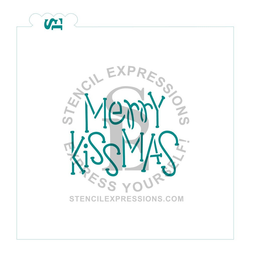 Merry KissMas Sentiment Digital Design *
