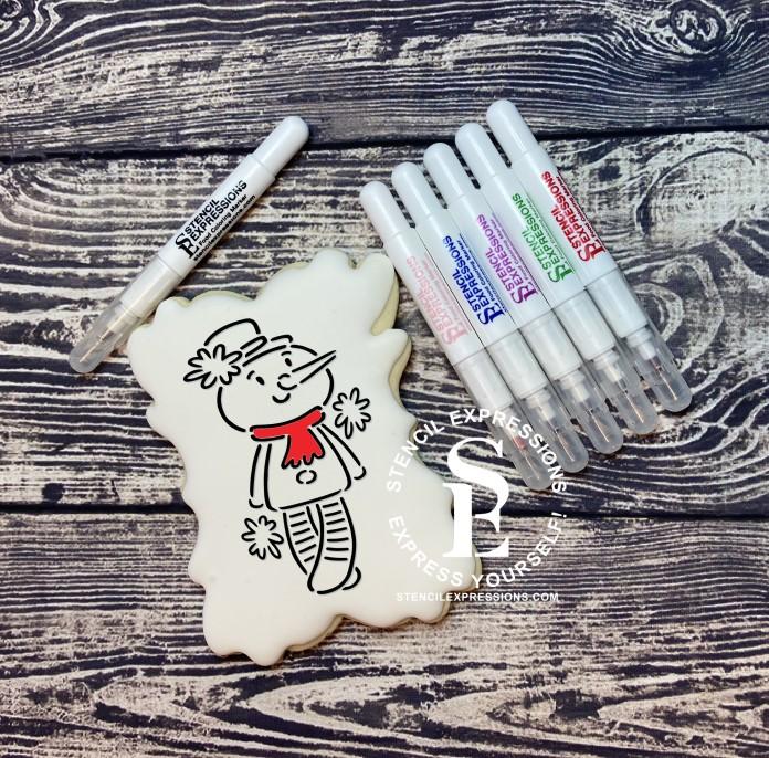 Ragdoll Snowman PYO Stencil SVG Digital Design Download Includes Shaped Template *