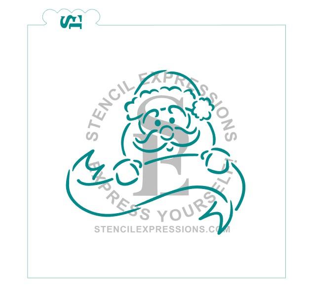 Santa Name Banner PYO Digital SVG Design Download *