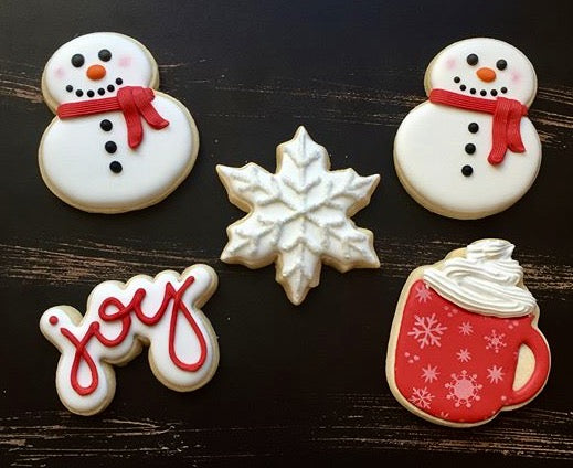 Snowflake Background Stencil