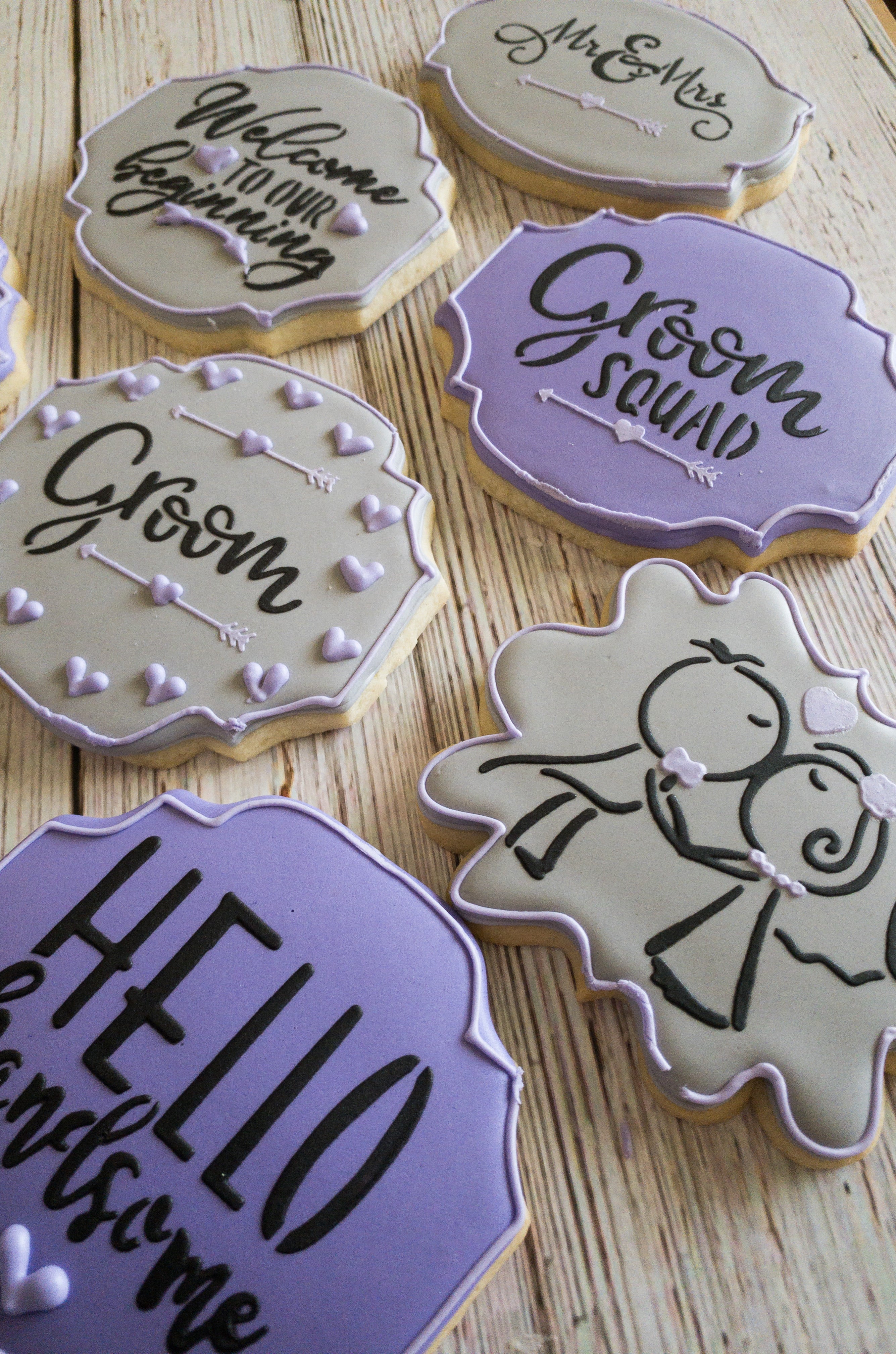 Wedding Party Names #2 - Groom Squad, Groom, Best Man, Groomsman Sentiments Digital Designs