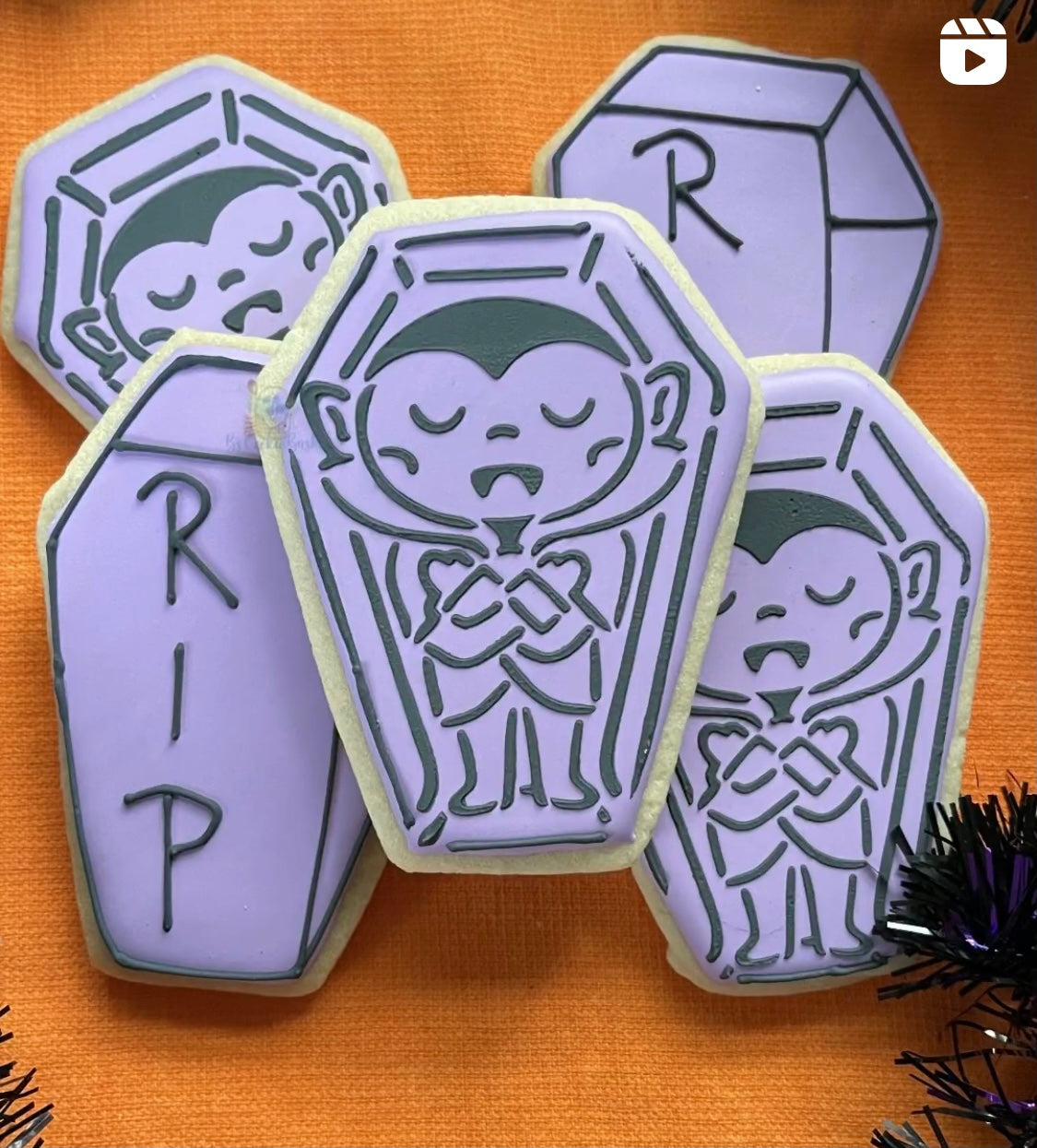 Dracula In Coffin PYO Digital SVG Digital Design Includes Coffin Template as shown *