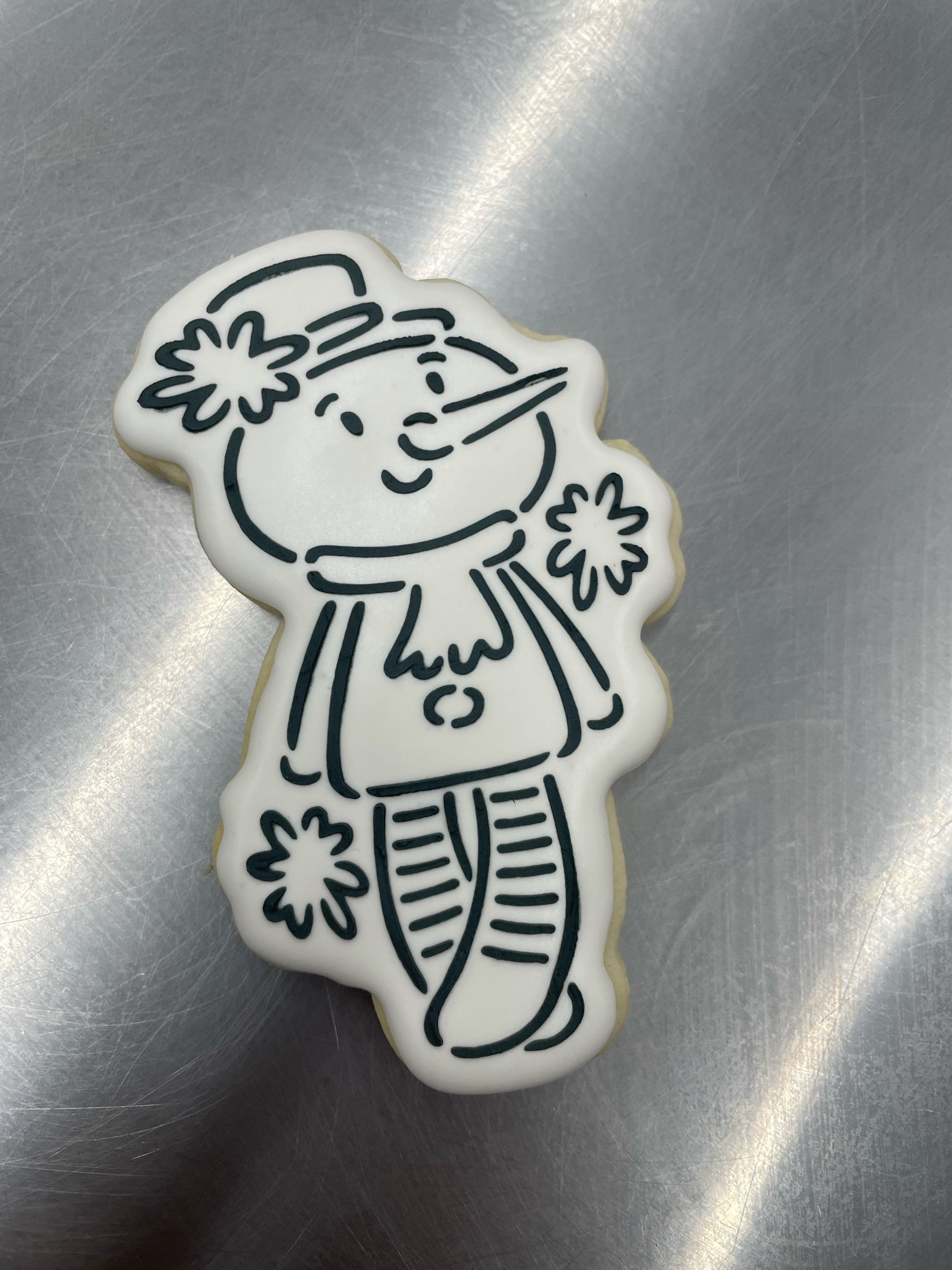 Ragdoll Snowman PYO Stencil SVG Digital Design Download includes Shaped template *