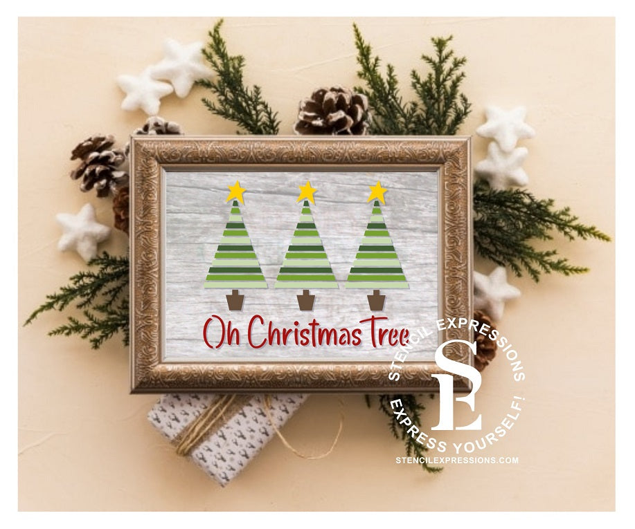 Oh Christmas Tree Digital Layered Set