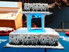 Graduation Celebration Border Digital Design Graduates Cookie and cake Stencil Lynda C, FL