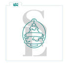 Christmas Tree Gift Tag PYO Stencil for Cookies, Cakes & Culinary