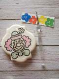Circus Clown PYO Stencil Cookies, Cakes & Culinary