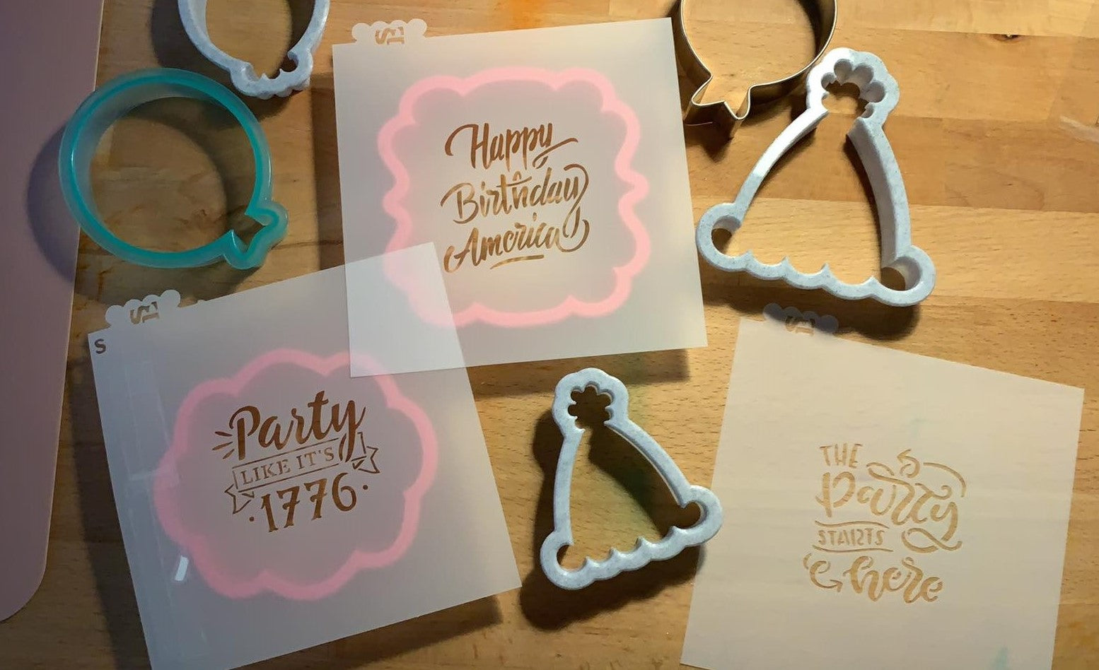 Party Like It's 1776 Patriotic Digital Design
