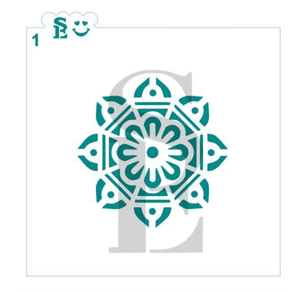 Mandalas #1-6 Stencil Bundle for Cookies, Cakes & Culinary