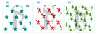 Christmas Cookies #2 Background Stencil for Cookies, Cakes & Culinary