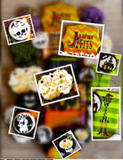 If The Shoe Fits Witches Shoe Halloween Sentiment Stencil for Cookies, Cakes & Culinary Blissful Bites
