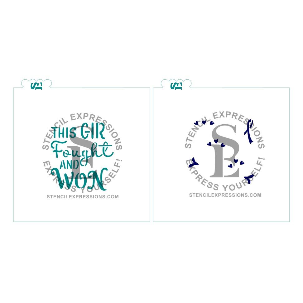 This Girl Fought and Won Digital Design, Single & Layered Included *