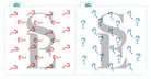Question Mark Background, Single and Layered Set Digital Design