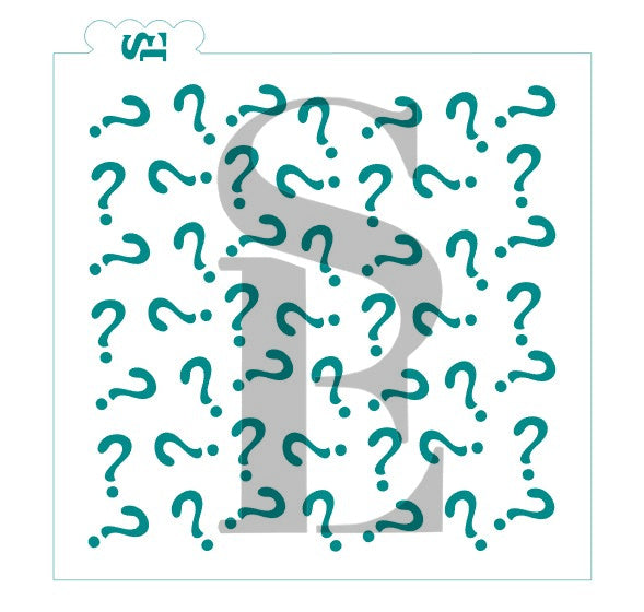 Question Mark Background, Single and Layered Set Digital Design