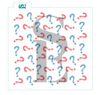 Question Mark Background, Single and Layered Set Digital Design
