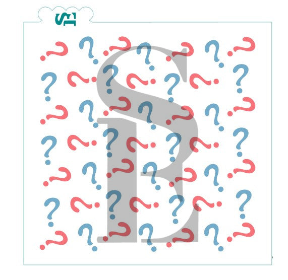 Question Mark Background, Single and Layered Set Digital Design