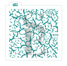 Crackle Stencil Background