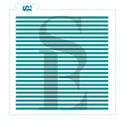 Gingham Stripe Background Digital Design Cookie Stencil