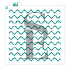 Moroccan Quatrefoil Background #1 and #2 Bundle Digital Design Cookie Stencil
