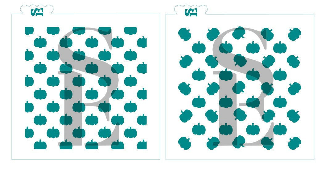 Pumpkin Background Bundle Digital Design Cookie Stencil