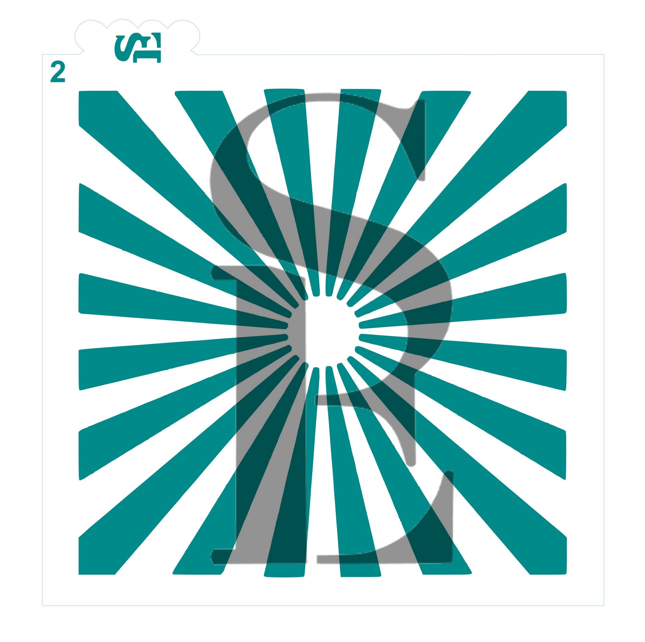 Sunburst #1 and #2 Backgrounds Digital Design*