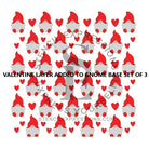 Gnomes Background Valentine's Day ADD-ON Layer Digital Stencil Design *