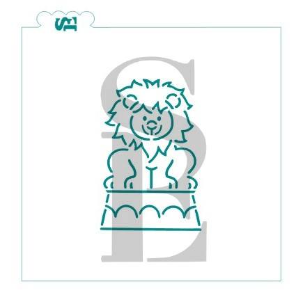 Circus Lion PYO Stencil Cookies, Cakes & Culinary