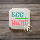 Egg Hunt Sentiment Digital Design *