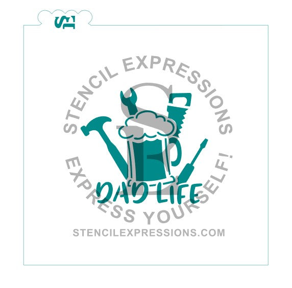 Dad Life Sentiment Digital Design Beer Tools