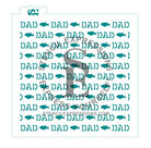 DAD - Fish Typewriter Background Digital Design