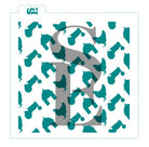 Farm Yard Background Stencil for Cookies, Cakes & Culinary