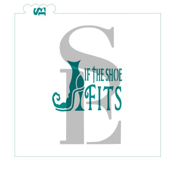 If The Shoe Fits Witches Shoe Halloween Sentiment Digital Design