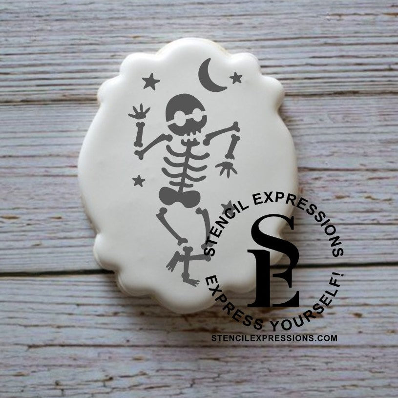 Jammin' Skeleton Digital Design *