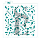 Candy Assortment Background Stencil for Cookies, Cakes & Culinary