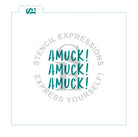 AMUCK! Sentiment Stencil Digital Design