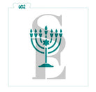Hanukkah Menorah Stencil for Cookies, Cakes & Culinary