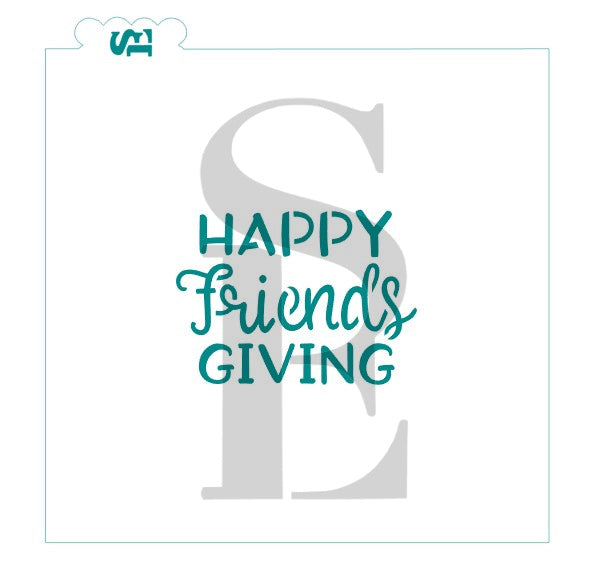 Happy Friends Giving Digital Design
