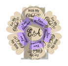 With My Whole Heart / For My Whole Life / Two Become One 3 pc  Cookie Platter Stencil Digital Design